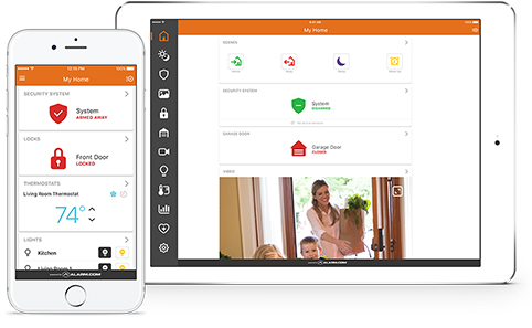 Image result for alarm.com home app